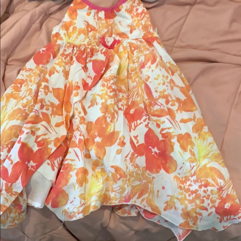 Handkerchief spaghetti strap dress